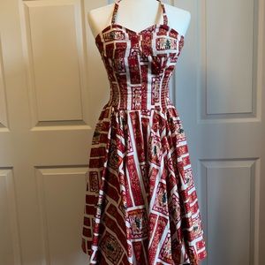 Alfred Shaheen for Unique Vintage Swing Dress